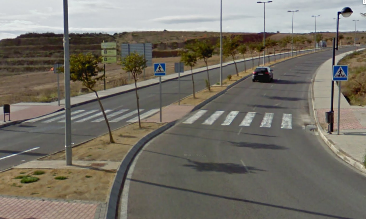 Bicihome Paso de peatones en Av Juan de Borbón, Murcia