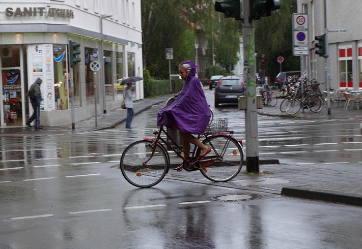 Bicihome bici con lluvia